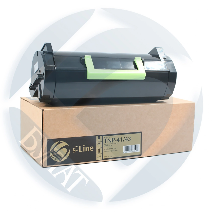 Тонер-картридж Konica Minolta bizhub 3320 TNP41 /43 (10k) БУЛАТ s-Line фото 1