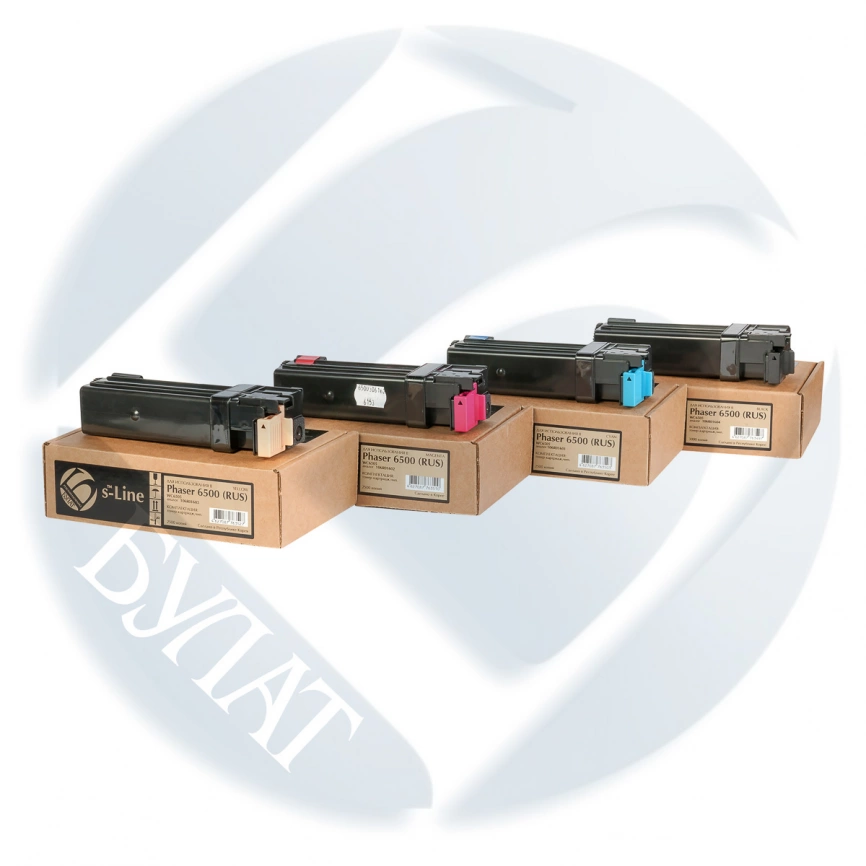 Тонер-картридж Xerox Phaser 6500 106R01602 (RUS) (2.5k) M БУЛАТ s-Line фото 1
