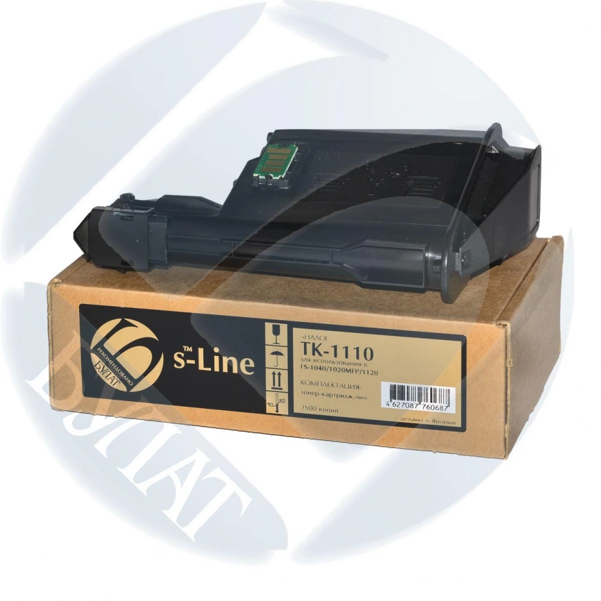 Тонер-картридж Kyocera FS-1040 TK-1110 (2.5k) БУЛАТ s-Line фото 1