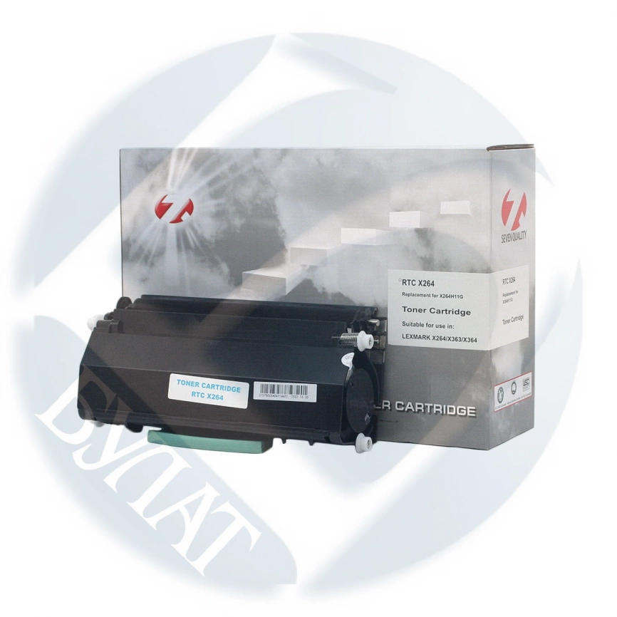 Тонер-картридж Lexmark X264 /364 (X264H11G) (9k) 7Q фото 1