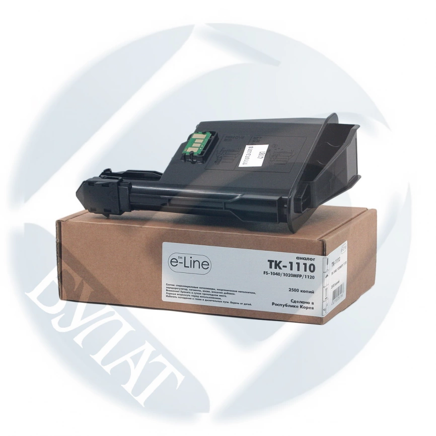Тонер-картридж Kyocera FS-1040 TK-1110 (2.5k) e-Line фото 1