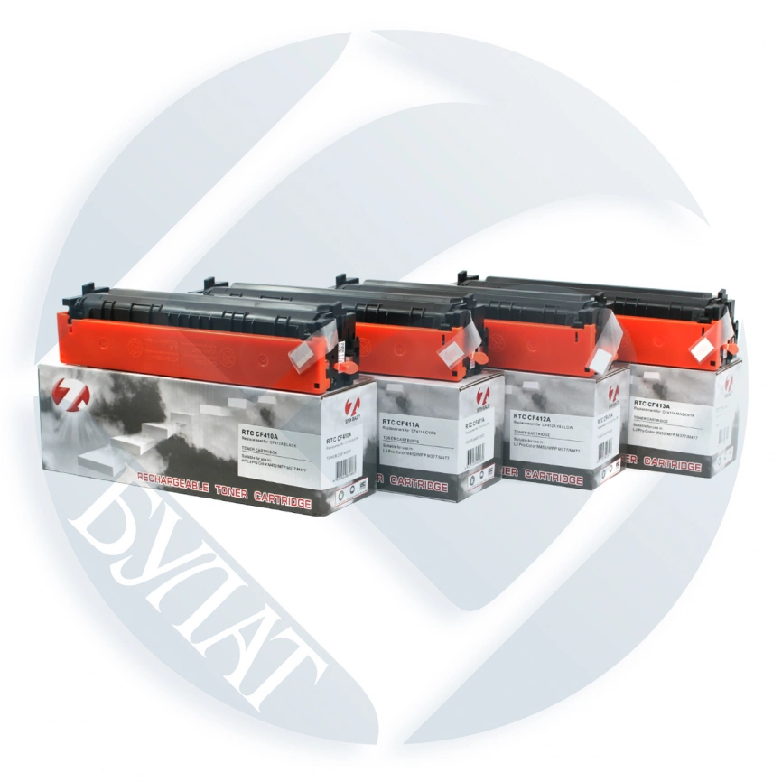 Тонер-картридж HP Color LJ M452 /M477 /Canon iSENSYS LBP-653 /MF732 CF410A(410A)/046 Black (2.3k) 7Q фото 1