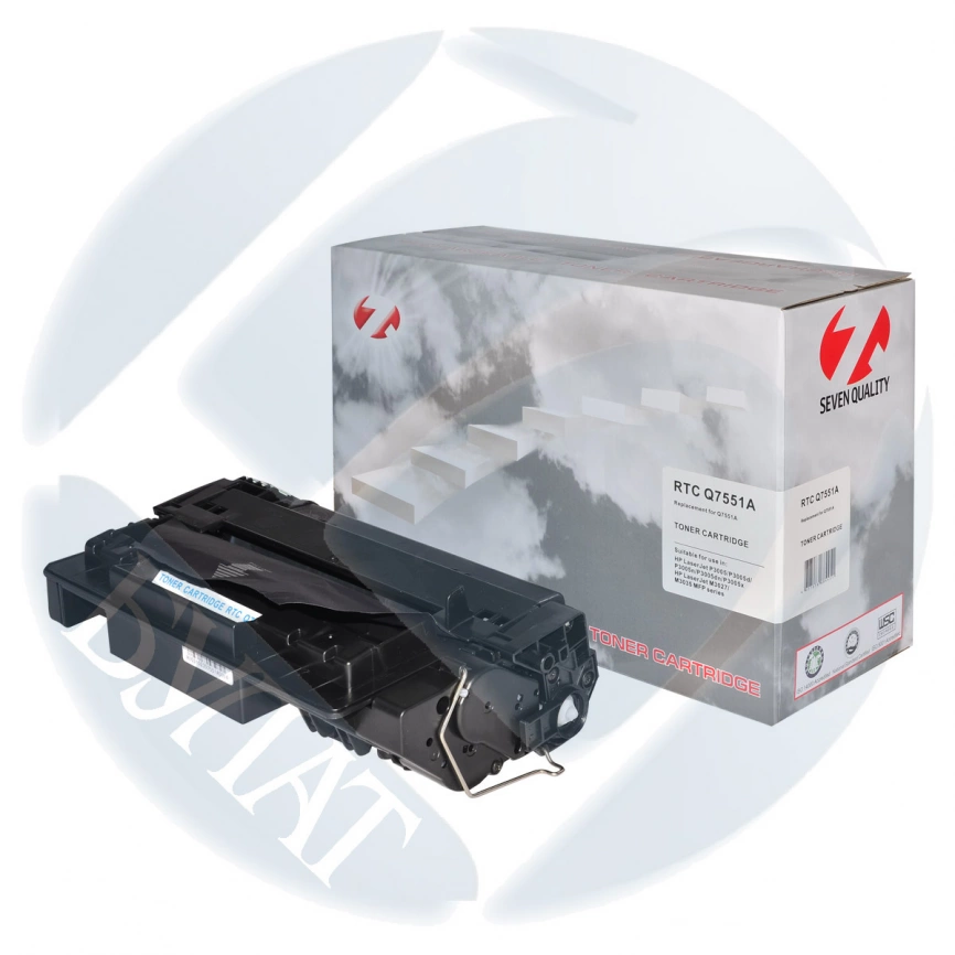 Тонер-картридж HP LJ P3005 Q7551A (6.5k) 7Q фото 1