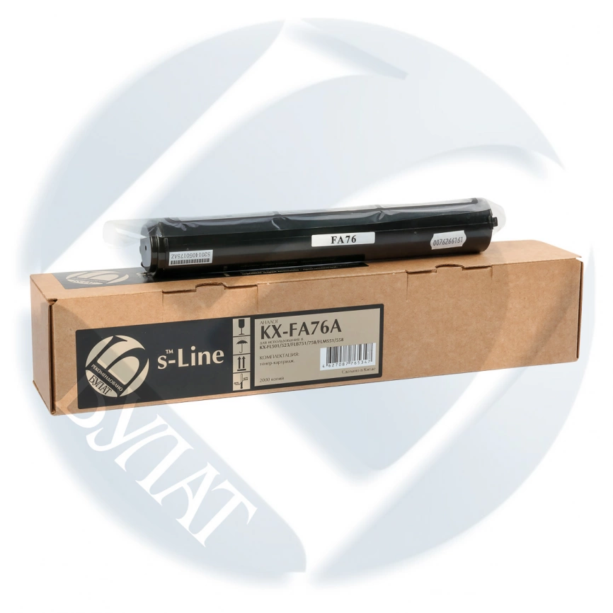 Тонер-картридж Panasonic KX-FL501 KX-FA76A7 (2k) БУЛАТ s-Line фото 1