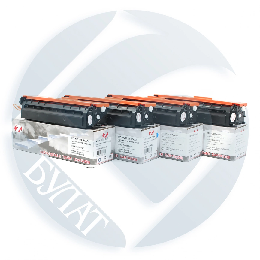 Тонер-картридж HP Color LJ M255 /M282 W2210А (207A) Black (1.35k). без чипа 7Q фото 1