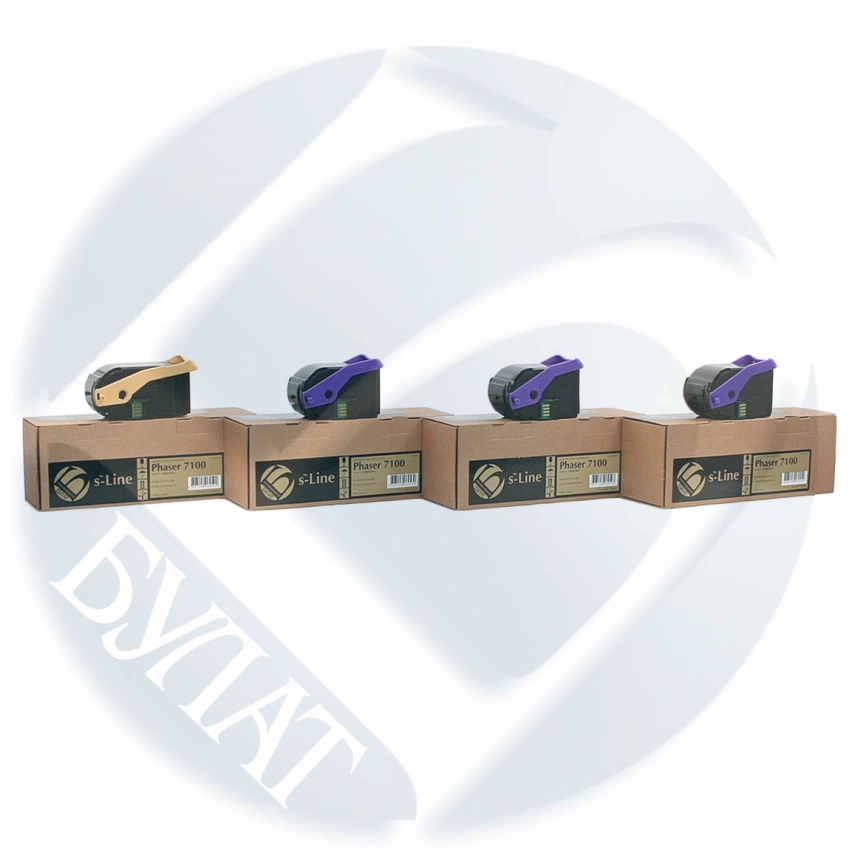 Тонер-картридж Xerox Phaser 7100 106R02612 /05 (10k) Black БУЛАТ s-Line фото 1