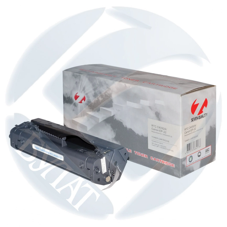 Тонер-картридж HP LJ 1100 C4092A/Canon EP-22  (2.5k) 7Q фото 1