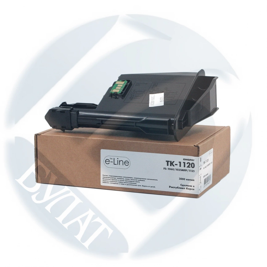 Тонер-картридж Kyocera FS-1060 TK-1120 (3k) e-Line фото 1