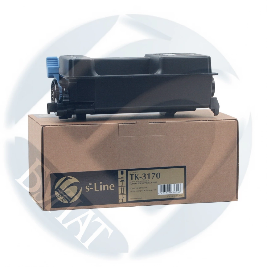 Тонер-картридж Kyocera ECOSYS P3050 TK-3170 (15.5k) БУЛАТ s-Line фото 1