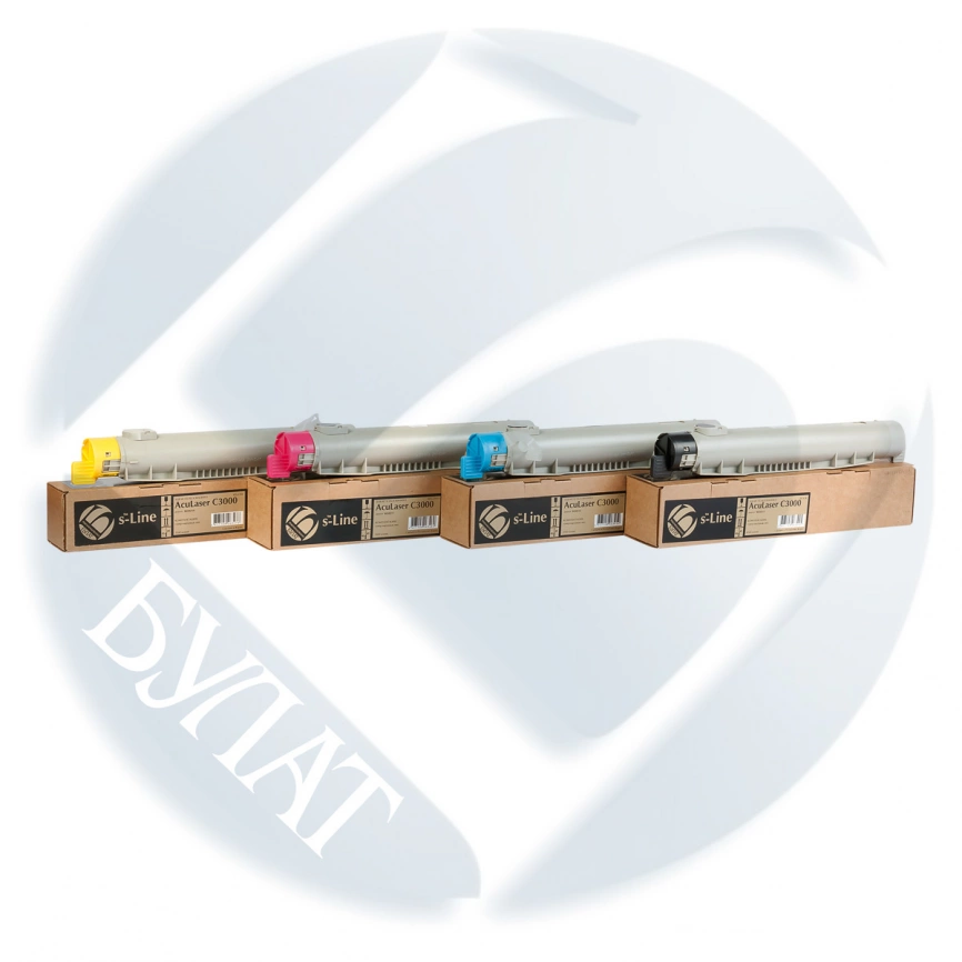 Тонер-картридж Epson AcuLaser C3000 S050212 (3.5k) C БУЛАТ s-Line фото 1