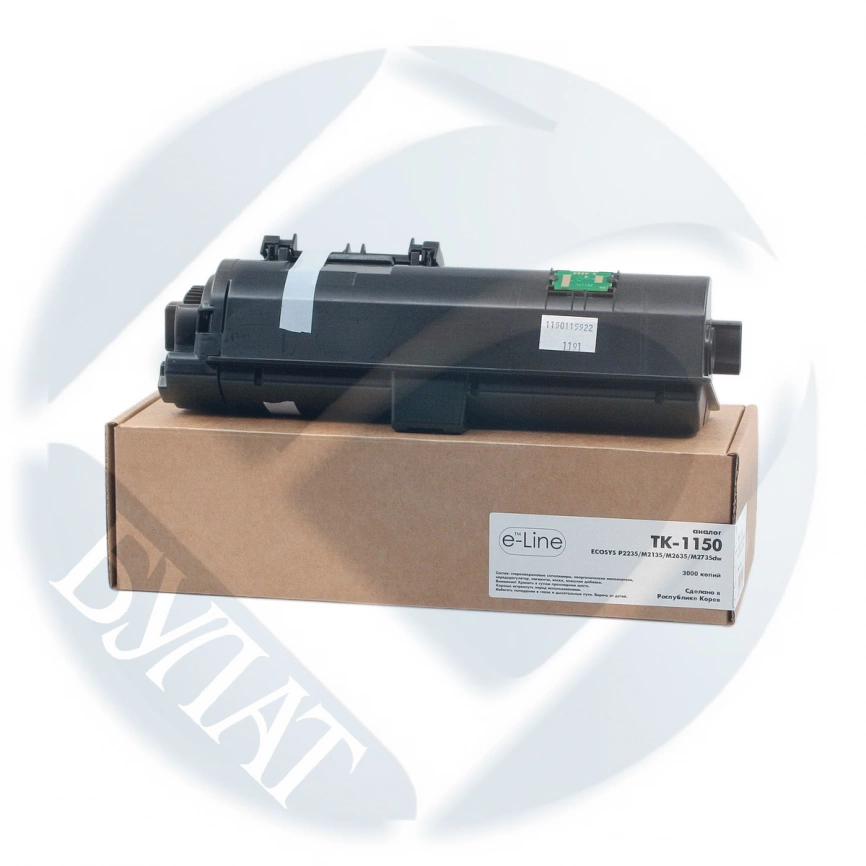 Тонер-картридж Kyocera ECOSYS P2235 TK-1150 (3k) e-Line фото 1