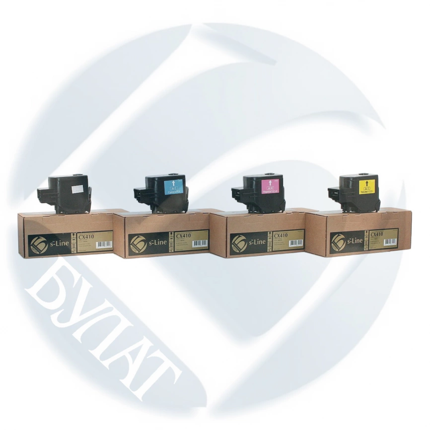 Тонер-картридж Lexmark CX410 808HY (3k) Yellow БУЛАТ s-Line фото 1
