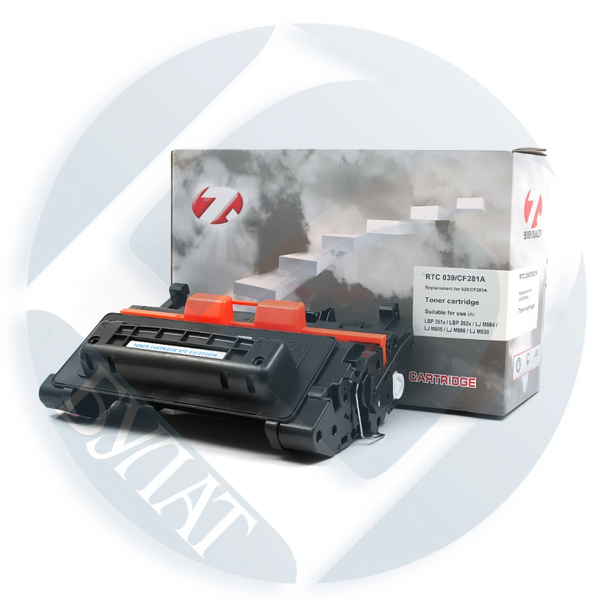 Тонер-картридж Canon iSENSYS LBP-351x/HP LJ M604 039 /CF281A (11k) 7Q фото 1
