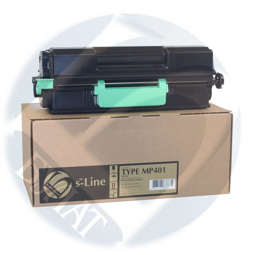 Тонер-картридж Ricoh SP4520 Type MP401 (841887) (10.4k) БУЛАТ s-Line фото 1