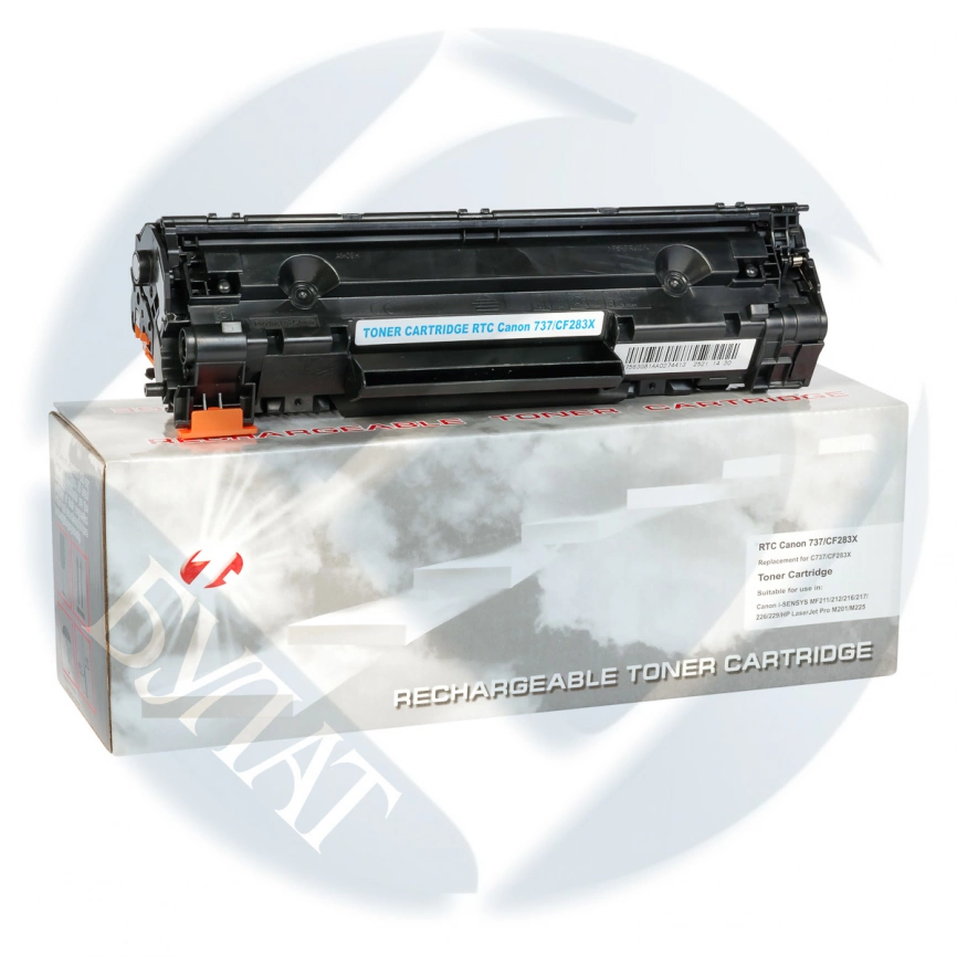 Тонер-картридж Canon iSENSYS MF211 /LJ M201 /M125 737 /CF283X/CF283A Universal (2.4k) 7Q фото 1