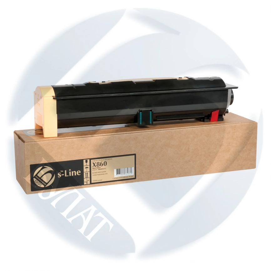 Тонер-картридж Lexmark X860 X860H21G (35k) БУЛАТ s-Line под заказ фото 1