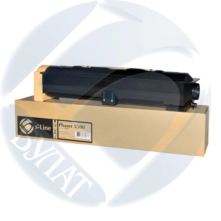 Тонер-картридж Xerox Phaser 5500 113R00668 (30k) БУЛАТ s-Line фото 1