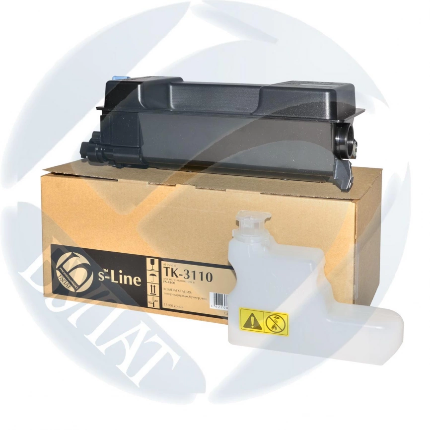 Тонер-картридж Kyocera FS-4100 TK-3110 (15.5k) БУЛАТ s-Line фото 1