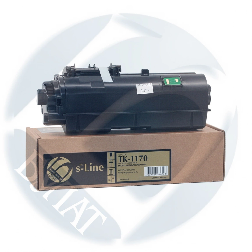 Тонер-картридж Kyocera ECOSYS M2040 TK-1170 (7.2k) БУЛАТ s-Line фото 1
