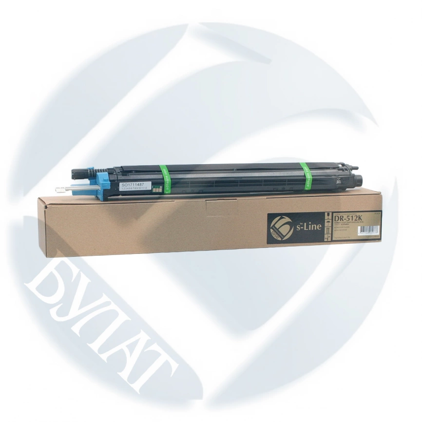 Драм-картридж Konica Minolta bizhub C224 /C284 /C364 /C454 DR-512 (70k/100k/120k/135k) Black БУЛАТ s-Line (восстановленный) фото 1