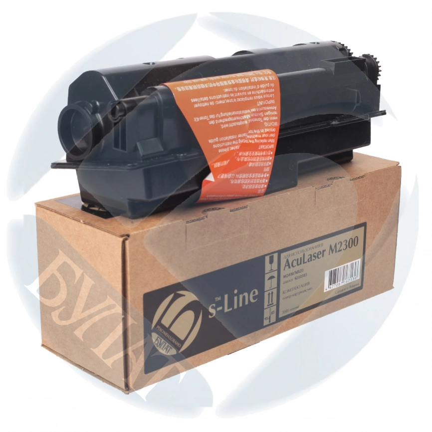 Тонер-картридж Epson AcuLaser M2300 /M2400 /MX20 S050583 (3k) БУЛАТ s-Line под заказ фото 1