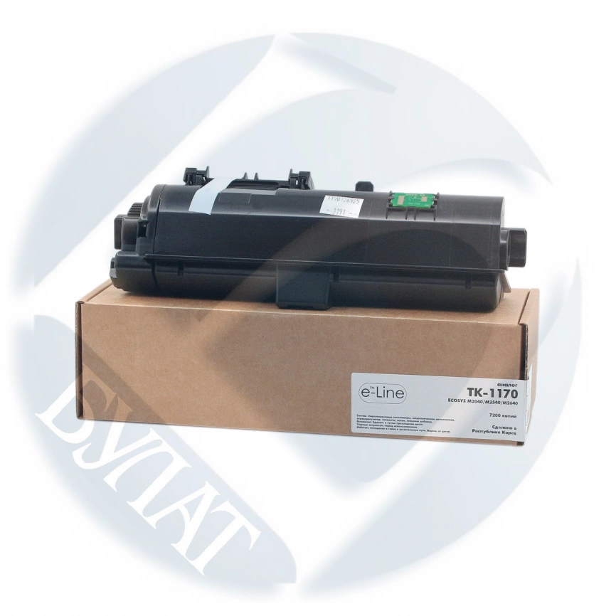 Тонер-картридж Kyocera ECOSYS M2040 TK-1170 (7.2k) e-Line фото 1