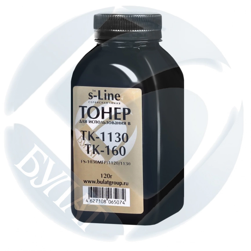 Тонер Kyocera FS-1030MFP/FS-1120D банка 120г TK-1130 /160 БУЛАТ s-Line фото 1
