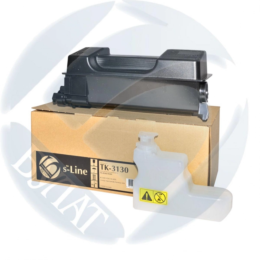 Тонер-картридж Kyocera FS-4200 /4300 TK-3130 (25k) БУЛАТ s-Line фото 1