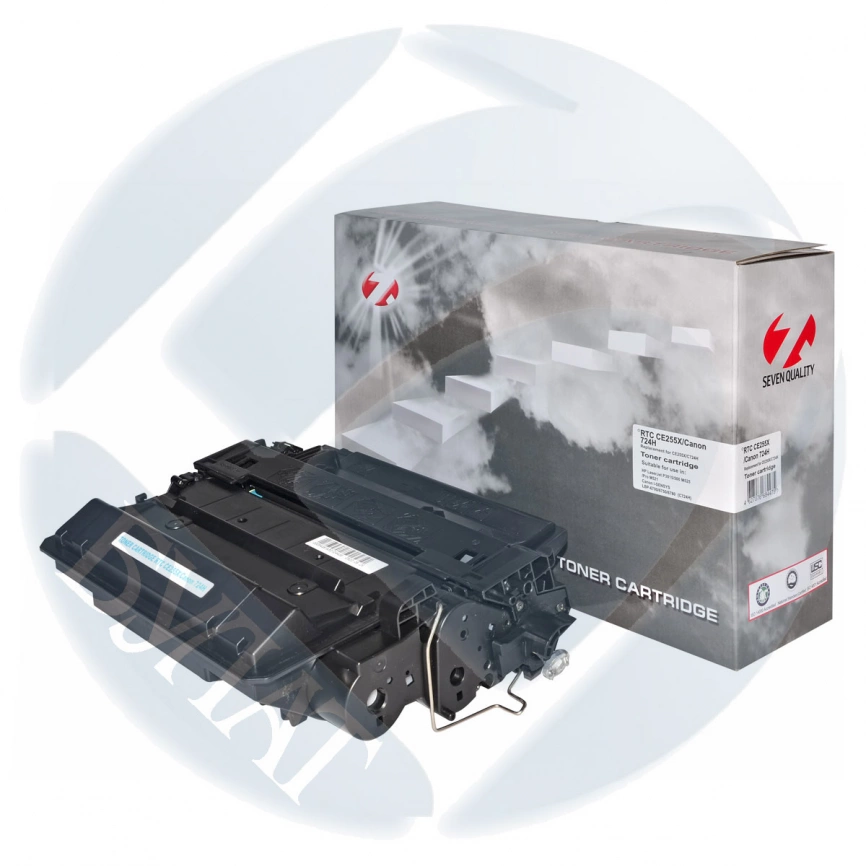 Тонер-картридж HP LJ P3015 /M521 /M525 CE255X/Canon LBP 6750 (12.5k) 7Q фото 1