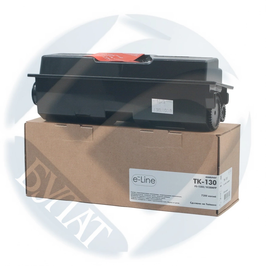 Тонер-картридж Kyocera FS-1300 TK-130 (7.2k) e-Line фото 1