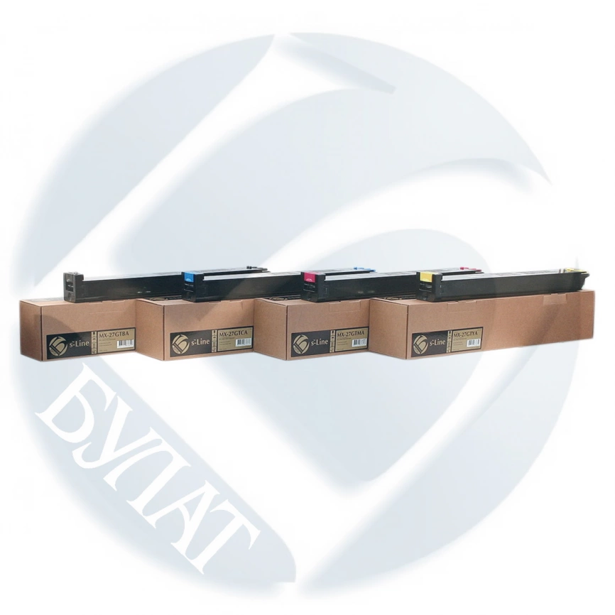 Тонер-картридж Sharp MX-2300 MX-27GTMA (15k) Magenta БУЛАТ s-Line фото 1
