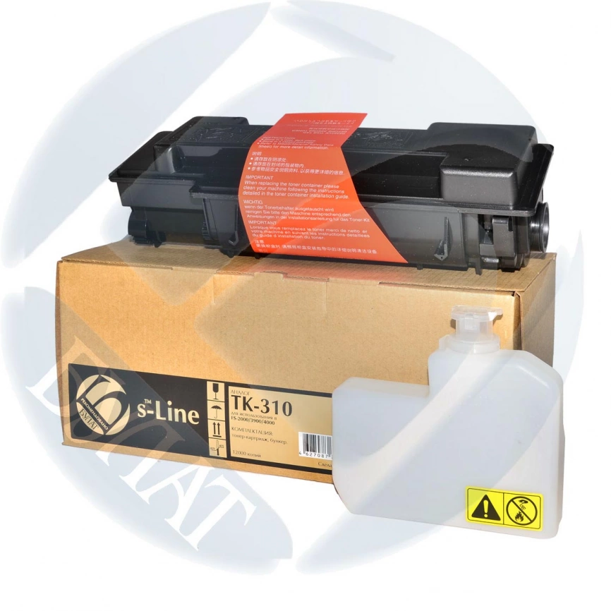 Тонер-картридж Kyocera FS-2000 /3900 /4000 TK-310 (12k) БУЛАТ s-Line фото 1