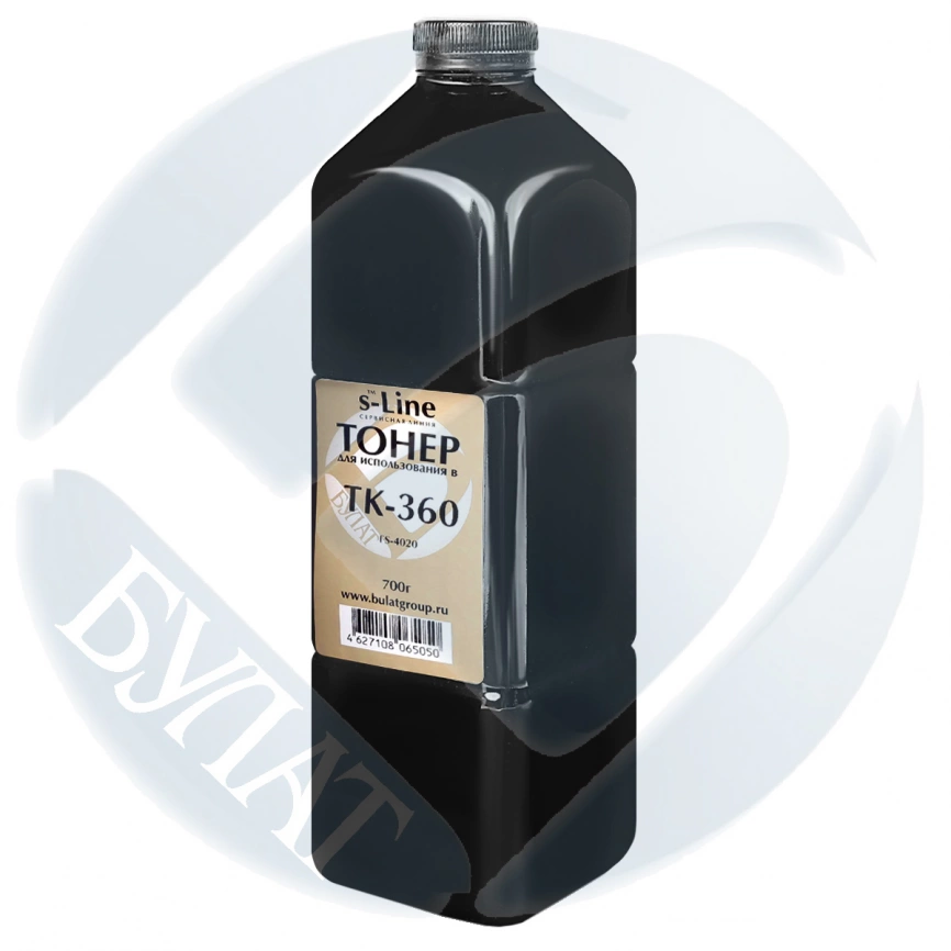 Тонер Kyocera FS-4020 банка 700г TK-360 БУЛАТ s-Line фото 1