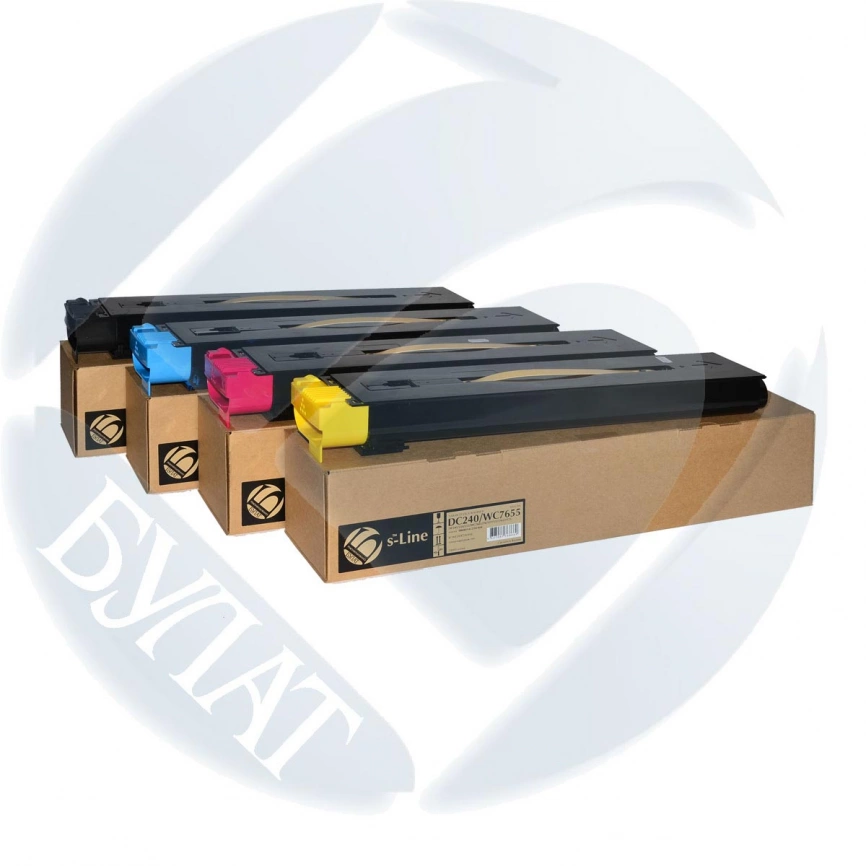 Тонер-картридж Xerox DocuColor 240 /WorkCentre 7655 006R01452 (34k) C БУЛАТ s-Line фото 1